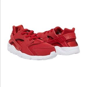Nike Huarache Run for Toddlers In Red